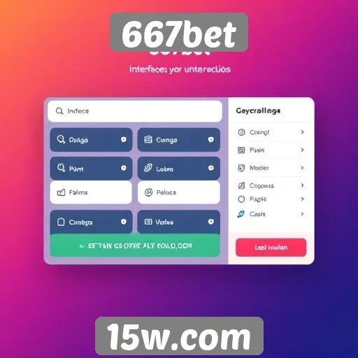 Experiência do usuário na interface do 667bet